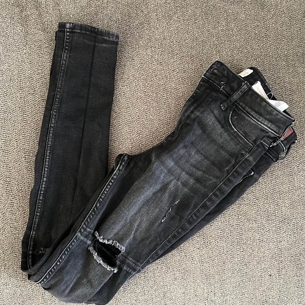 Hollister black stretch jeans